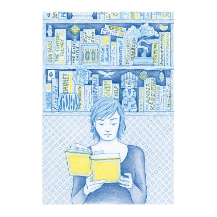 Brunova Ctenarka 30x40