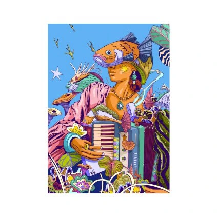 Chignier Le Son Des Abysses 40x60