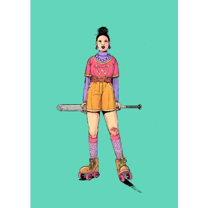 Jislova Holka s palkou