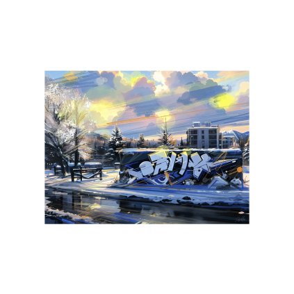 Panika71 Vanoce U Babicky 30x20