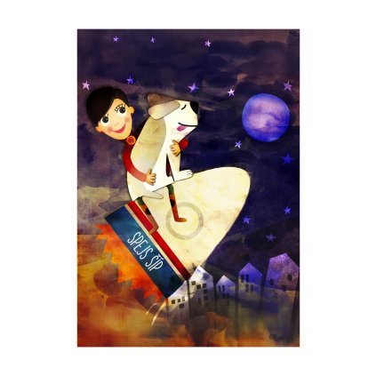 Gazdosova Spejs Sip 40x60