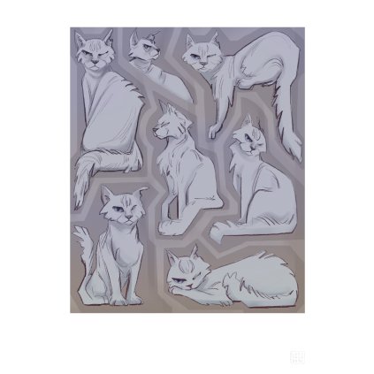 Talaber One Eye Cat 30x40