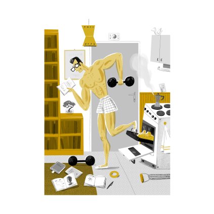 Stary Superman 40x60