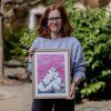 Pavla Baštanová | Turista (Rám Černý, Velikost 40 x 30 cm)
