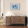 Brunova Ptacci v zime 60x40 cerny vizu 2