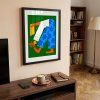 Majova Picking flower 50x70 cerny vizu 2