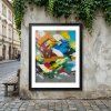 Yudoe06 Letter B 40x60 cerny vizu 2