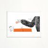 Stary Proc Nehraje Kingkong Pingpong 40x30 cerny