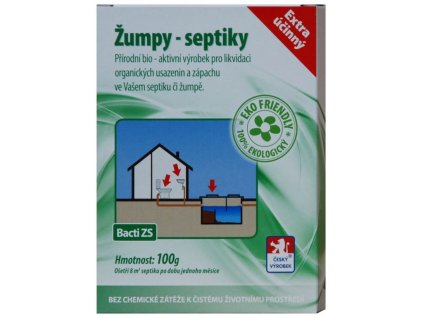 bacti-zs-bakterie-do-zump-a-septiku-100-g