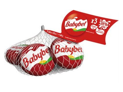 Mini Babybel sýr 3x60 g