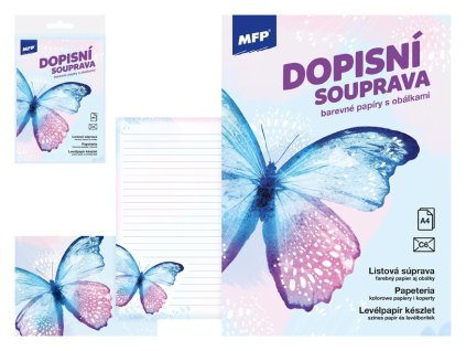 Dopisní souprava bílá