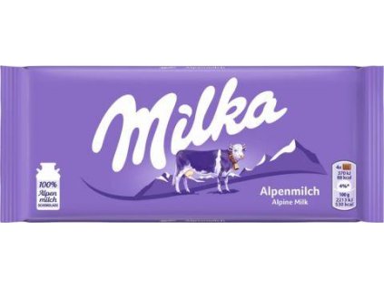 cokolada milka alpine milk 100g
