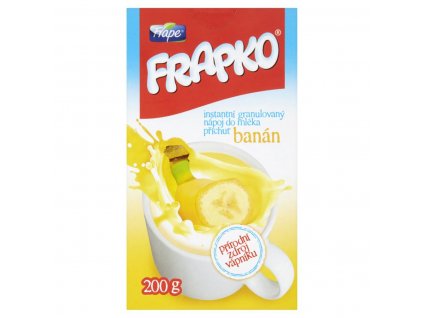 Frape Frapko instantní nápoj do mléka banánový 200 g