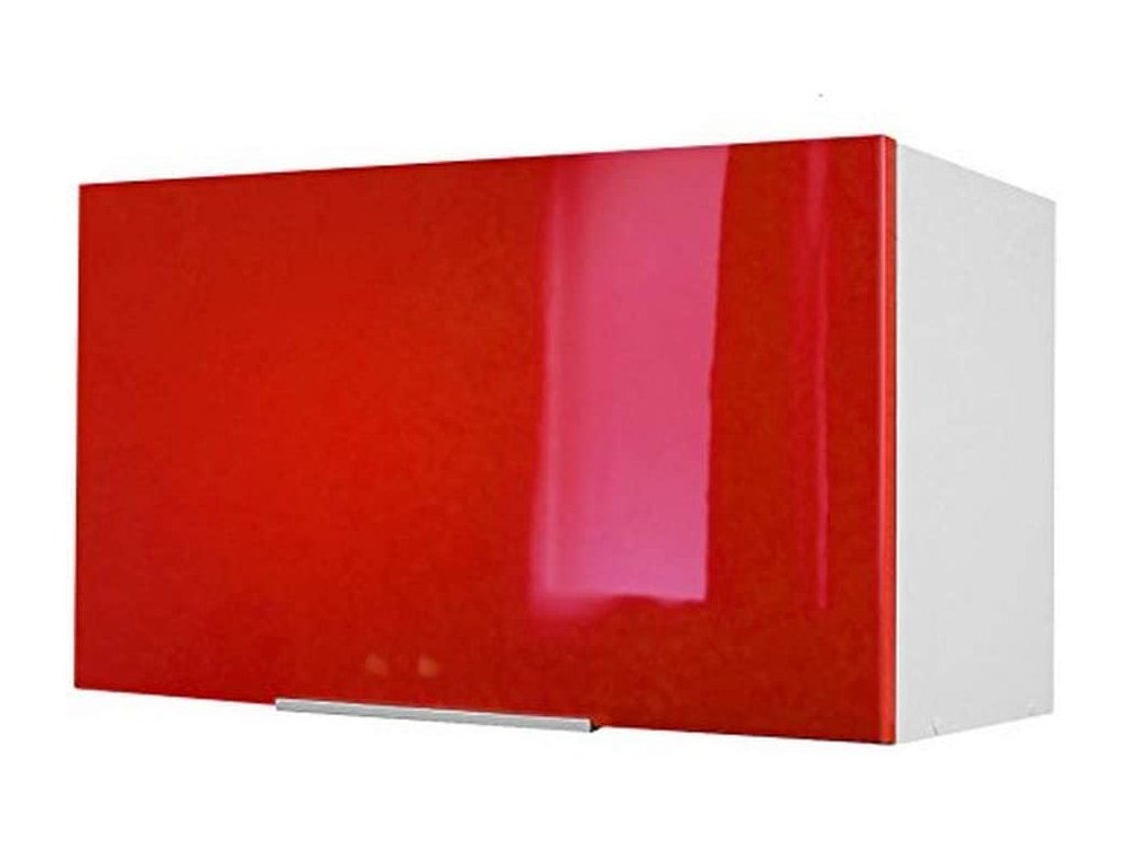 Berlioz Creations CH6HR nástěnná kuchyňská skříňka, červená vysoký lesk, 60  x 34 x 35 cm POŠKOZENO AM1
