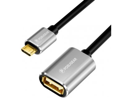 Micro USB OTG kabel, POSUGEAR Micro USB samec na USB 2.0 samice