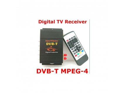 HD DVB-T MPEG-4 TV Tuner do automobilu v češtině určeno pro všechny navigace-BEZ OVLADAČE