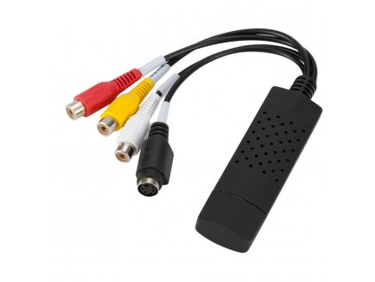 ADAPTÉR, USB 2.0 NA KOMPOZITNÍ VIDEO PLUS RCA AUDIO