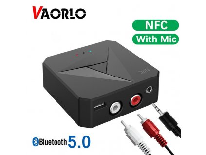 Přijímač bezdrátového vysílače VAORLO NFC 2 v 1 Bluetooth 5.0
