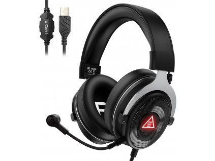 EKSA E900 Plus USB herní sluchátka s mikrofonem pro PS4/PC/PS5/laptop