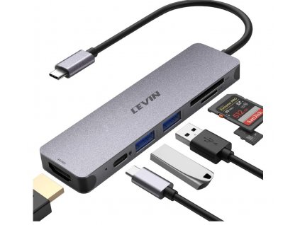 LEVIN USB C Hub 7-in-1