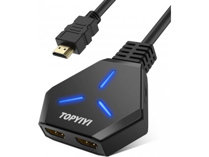 Rozbočovač HDMI 1v2 výstup TOPYIYI