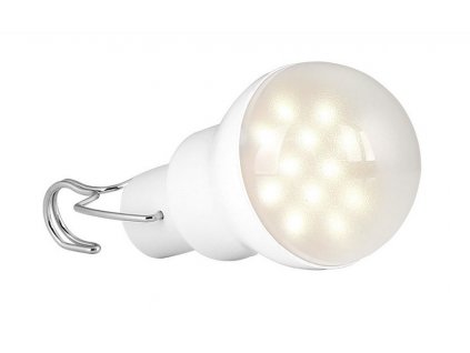 Závěsná LED žárovka s dobíjením přes micro USB 1,5W