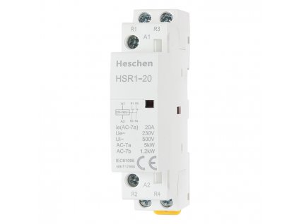 Stykač střídavého proudu pro domácnost Heschen HSR1-20 PR2