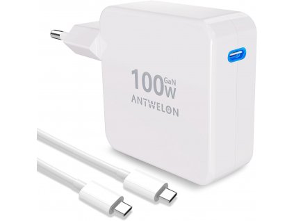ANTWELON 100W USB C nabíječka GAN PR2