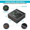 TECHOLE/GANA HDMI Bi-Direction SWITCH-BEZ KABELÁŽE