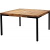 Woodroom Konferenční stolek Erfurt, dřevo, přírodní dub, 60 × 60 × 35 cm DEFEKT AM2