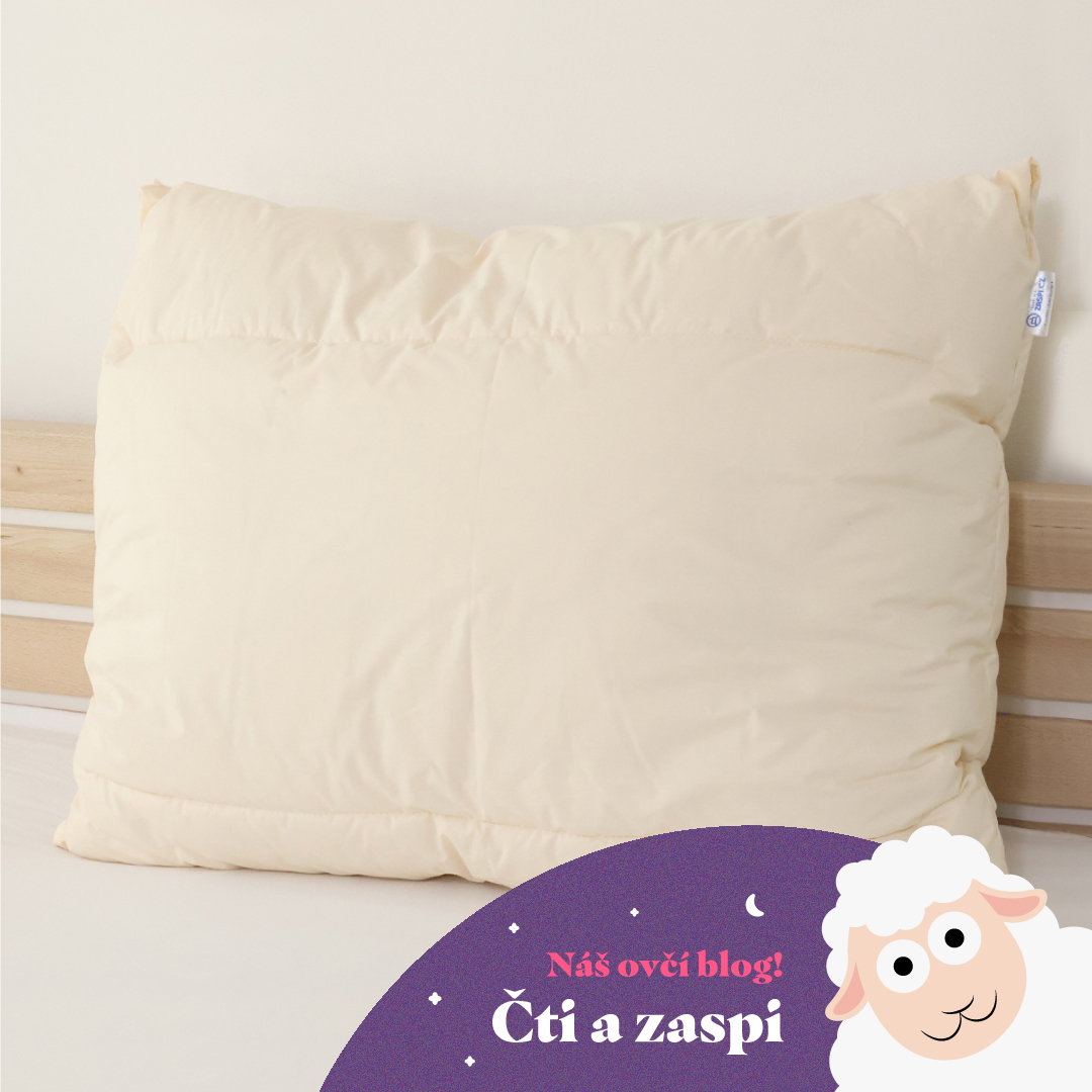 Vlněné polštáře v top kondici