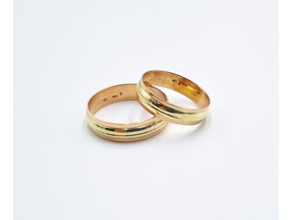Snubní prsteny, v. 59 a 65, 5,96 g