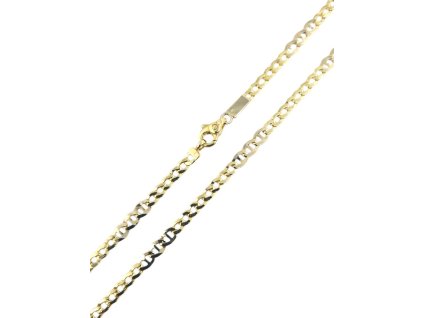 řet 45cm 7,37 Pancr a Marina 3a4mm plný žlxb Au3