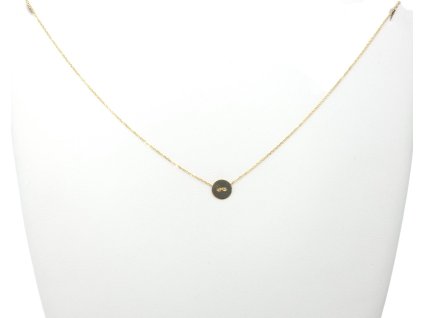 Náhrdelník s kolečkem, 42-44 cm, 1,23 g, Au 585