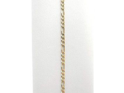 Náramek Figaro, 18 cm, 1,57 g, Au 585