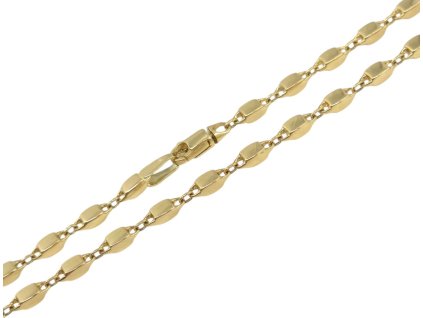 Řetízek Valentino 3D, 45 cm, 5,53 g, Au 585