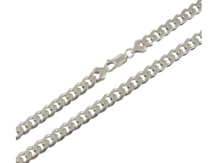 Stříbrný řetěz Pancr, 50 cm, 54 g, Ag 925