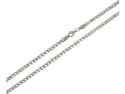 Stříbrný řetízek Pancr, 50 cm, 7 g, Ag 925