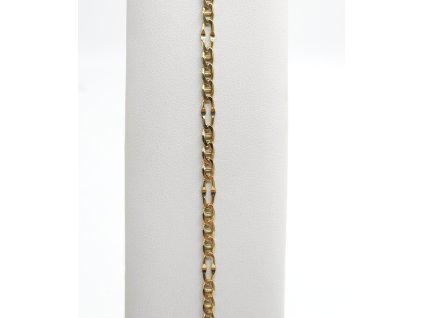 Náramek Marina plný, 22,5 cm, 3,60 g, Au 585