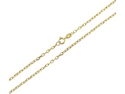 Řetízek Ankr plný, 55 cm, 4,34 g, Au 585