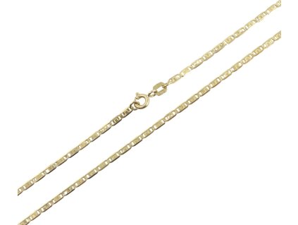 Řetízek Valentino - plný, 40 cm, 3,04 g, Au 585