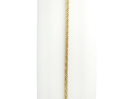 Zlatý náramek Fox, 19 cm, 5,28 g, Au 585