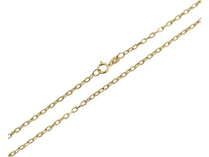 Zlatý řetízek Ankr plný, 60 cm, 4,78 g, Au 585