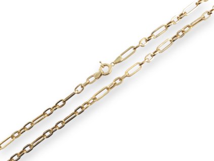 Zlatý řetízek, 50 cm, 7,23 g, Au 585