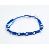 náramek 0,86 1,36 Ag kul 4mm modrá šn Ag3 2