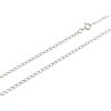 Řetízek Pancr plný, 2,18 g, 50 cm, bílé Au 585