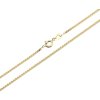 Řetízek kostičky, 42 cm, 4,35 g, Au 585