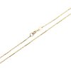 Řetízek Ankr s tyčinkami, 45 cm, 2,15 g, Au 585