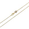 Řetízek kuličky 1 mm, 55 cm, 3,01 g, Au 585