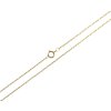 Řetízek Ankr plný, 53 cm, 2,13 g, Au 585